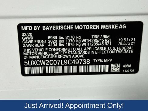 Used 2020 BMW X7 xDrive40i w/ Premium Package AWD/4WD image 43