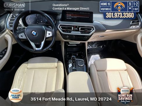 Used 2022 BMW X3 xDrive30i AWD/4WD image 16