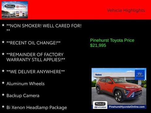 Certified 2025 Hyundai Kona SEL AWD/4WD image 20