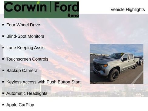 Used 2024 Chevrolet Silverado 1500 Custom Trail Boss image 7