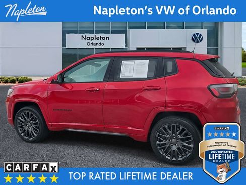 Used 2023 Jeep Compass Limited w/ Elite Group for (Red) Edition image 8