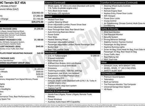 Used 2019 GMC Terrain SLT w/ Preferred Package FWD image 4