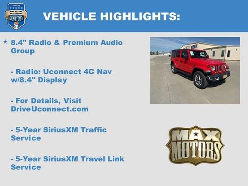 Used 2020 Jeep Wrangler Unlimited Sahara w/ Dual Top Group AWD/4WD image 17