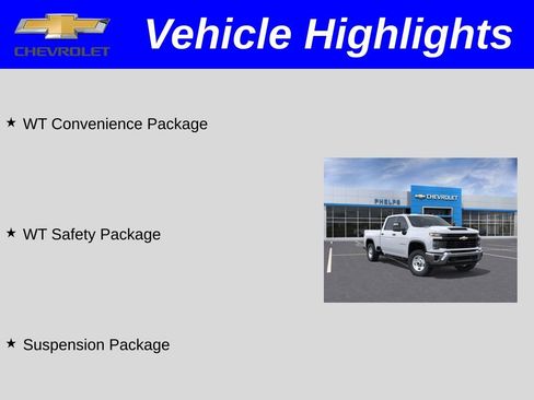 New 2026 Chevrolet Silverado 2500 W/T AWD/4WD image 2