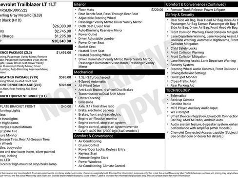 Used 2024 Chevrolet TrailBlazer LT w/ Convenience Package AWD/4WD image 31