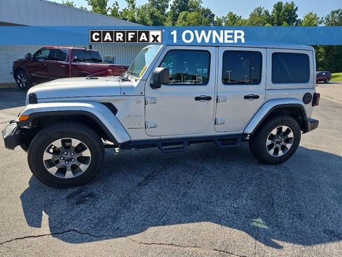 Used 2023 Jeep Wrangler Unlimited Sahara w/ LED Lighting Group AWD/4WD image 1