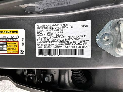 Certified 2025 Acura Integra Base image 43