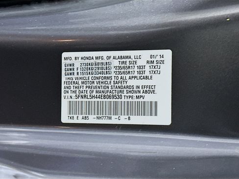 Used 2014 Honda Odyssey EX image 12