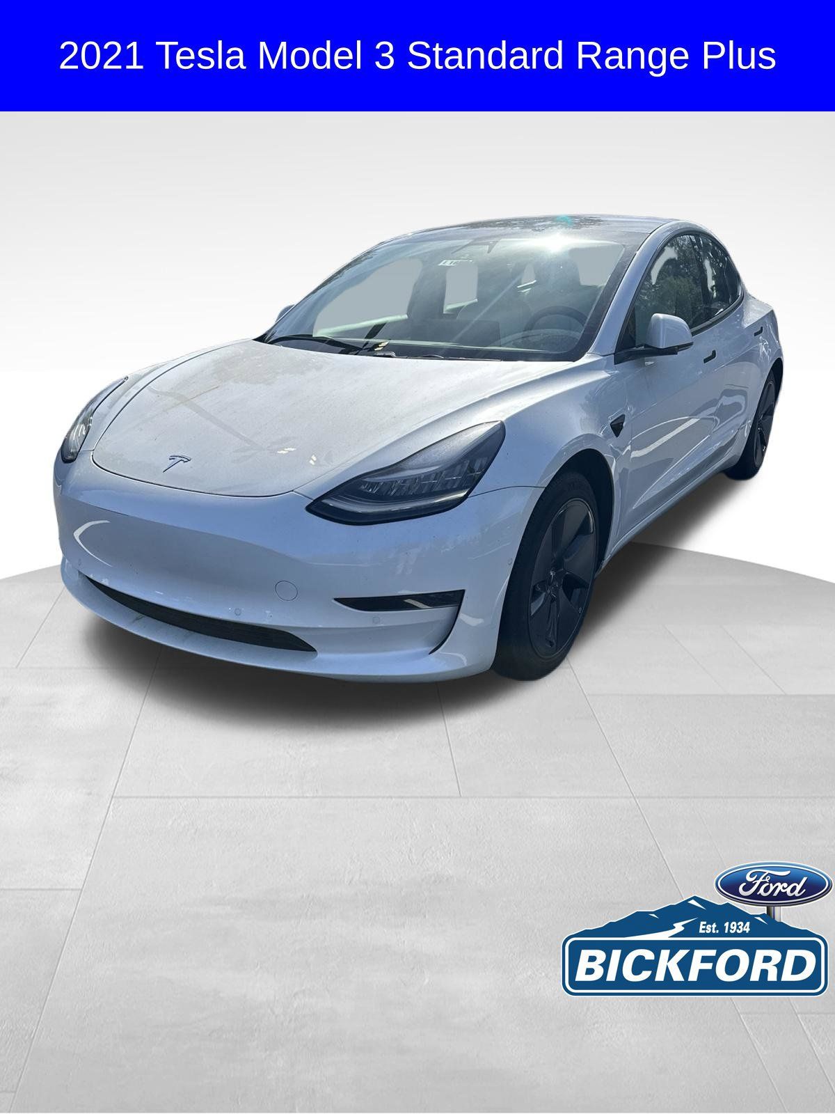 Used 2021 Tesla Model 3 Standard Range Plus RWD image 1