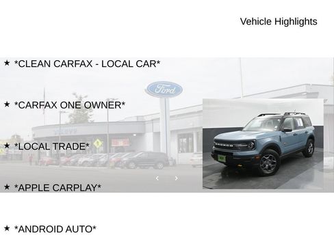 Used 2023 Ford Bronco Sport Badlands AWD/4WD image 9