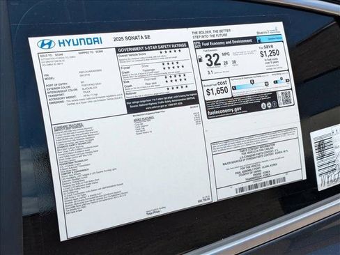 New 2025 Hyundai Sonata SE image 24