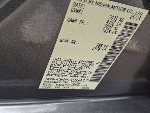 Used 2023 Nissan Altima 2.5 SV AWD/4WD image 26