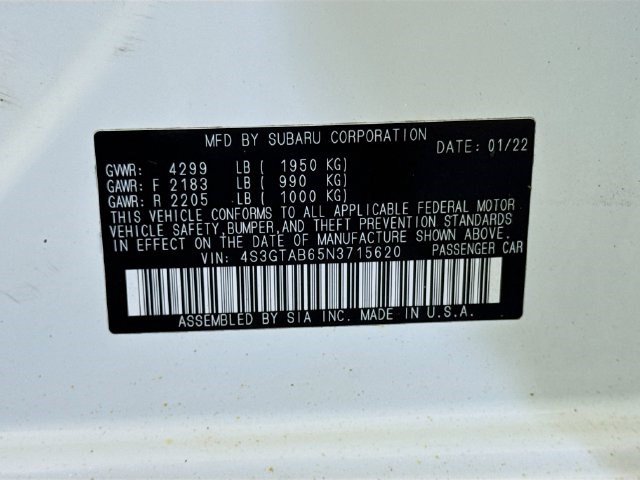 Used 2022 Subaru Impreza 2.0i AWD/4WD image 38