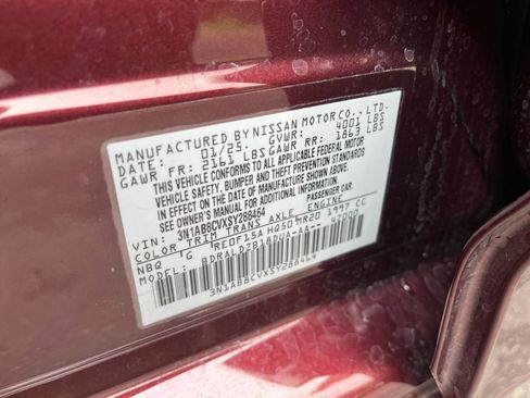 Used 2025 Nissan Sentra SV image 27