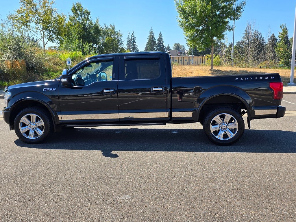 Used 2018 Ford F150 Platinum w/ Max Trailer Tow Package AWD/4WD image 2