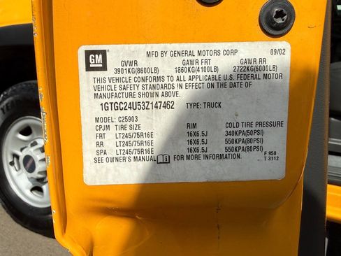 Used 2003 GMC Sierra 2500 W/T RWD image 31