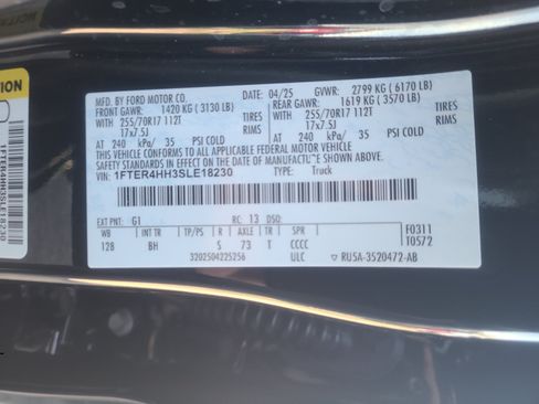 Certified 2025 Ford Ranger XLT w/ Equipment Group 301A High AWD/4WD image 25