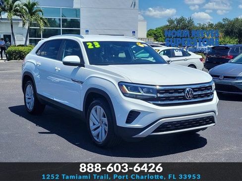 Certified 2023 Volkswagen Atlas Cross Sport SE AWD/4WD image 1