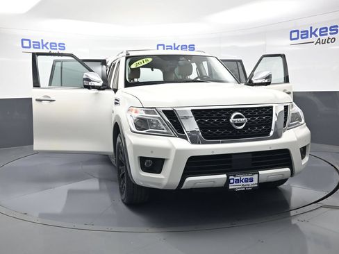 Used 2018 Nissan Armada Platinum w/ Captain Seat Package AWD/4WD image 60