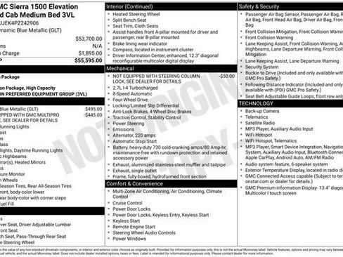 Certified 2023 GMC Sierra 1500 Elevation AWD/4WD image 6
