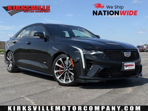 Certified 2023 Cadillac CT4 V Blackwing w/ Driver Assist Package RWD image 1