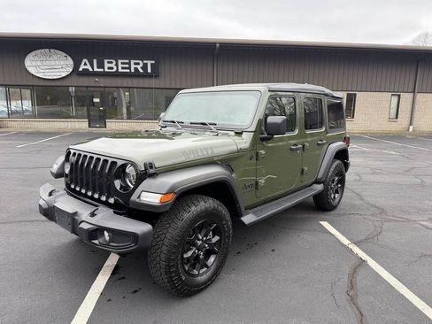 Used 2022 Jeep Wrangler Unlimited Sport AWD/4WD image 1
