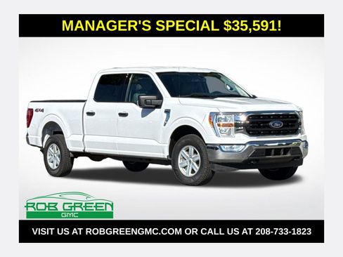 Used 2021 Ford F150 XLT w/ Equipment Group 301A Mid image 1