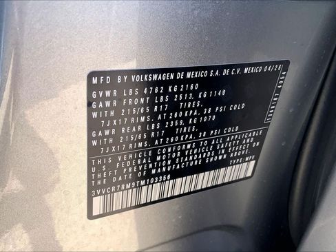 New 2026 Volkswagen Tiguan S FWD image 21