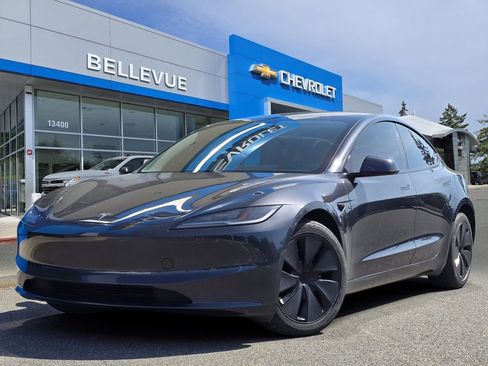 Used 2024 Tesla Model 3 Long Range AWD/4WD image 1