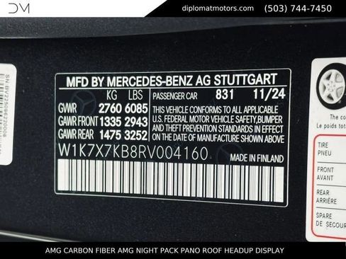 Used 2024 Mercedes-Benz AMG GT 63 S image 53