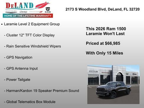 New 2026 RAM 1500 Laramie w/ Night Edition image 6