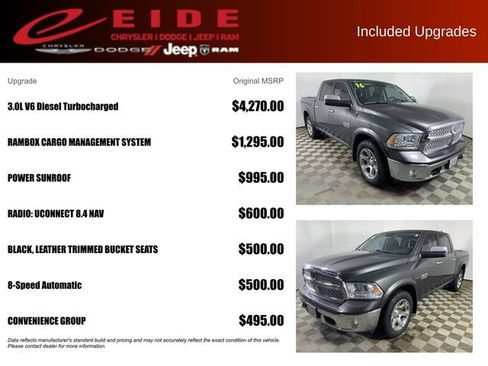 Used 2016 RAM 1500 Laramie w/ Convenience Group image 12