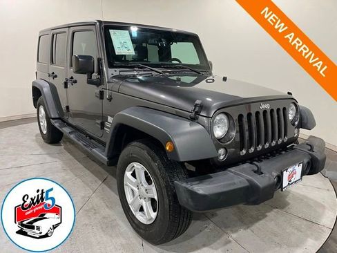 Used 2017 Jeep Wrangler Unlimited Sport w/ Quick Order Package 24S AWD/4WD image 1