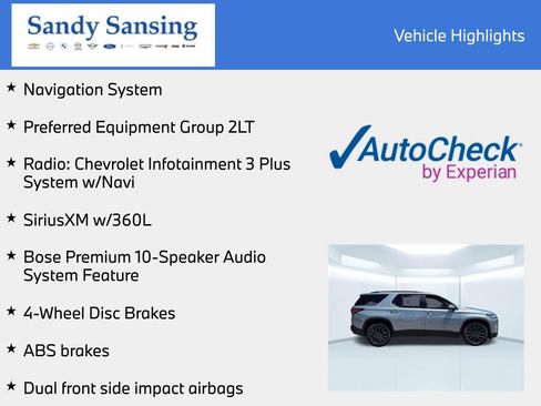 Used 2023 Chevrolet Traverse RS FWD image 7