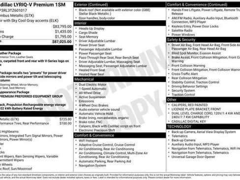 New 2026 Cadillac Lyriq V image 28