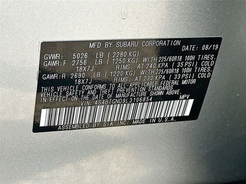 Used 2020 Subaru Outback Limited XT image 34