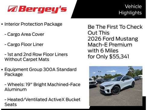 New 2026 Ford Mustang Mach-E Premium w/ Sport Appearance Package AWD/4WD image 5