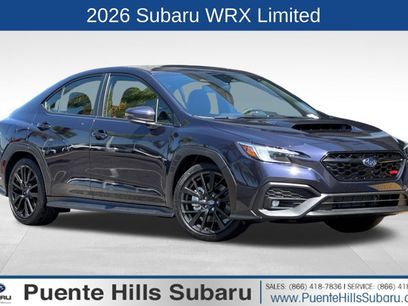 New 2026 Subaru WRX Limited