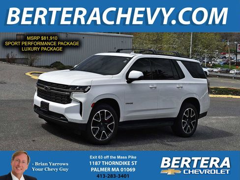 Used 2022 Chevrolet Tahoe RST w/ Sport Performance Package AWD/4WD image 1