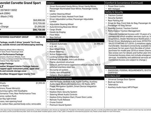 Used 2019 Chevrolet Corvette Grand Sport image 28