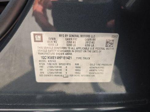 Certified 2017 Chevrolet Silverado 2500 LTZ w/ Duramax Plus Package image 30