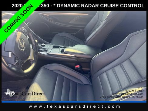 Used 2020 Lexus RC 350 w/ Premium Package RWD image 6