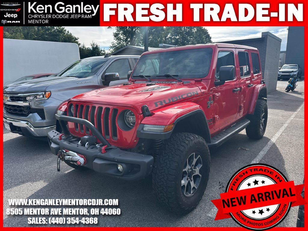Used 2020 Jeep Wrangler Unlimited Rubicon AWD/4WD image 3