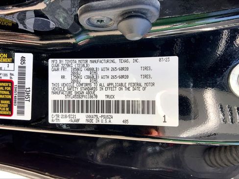 Used 2023 Toyota Tundra SR5 w/ TRD Sport Premium Package AWD/4WD image 34