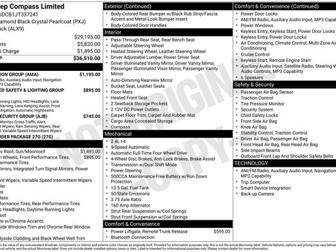 Used 2018 Jeep Compass Limited w/ Navigation Group image 23