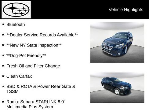 Used 2019 Subaru Outback 2.5i Premium AWD/4WD image 11