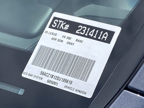 Used 2025 Lexus ES 350 w/ Accessory Package (Z2) FWD image 32