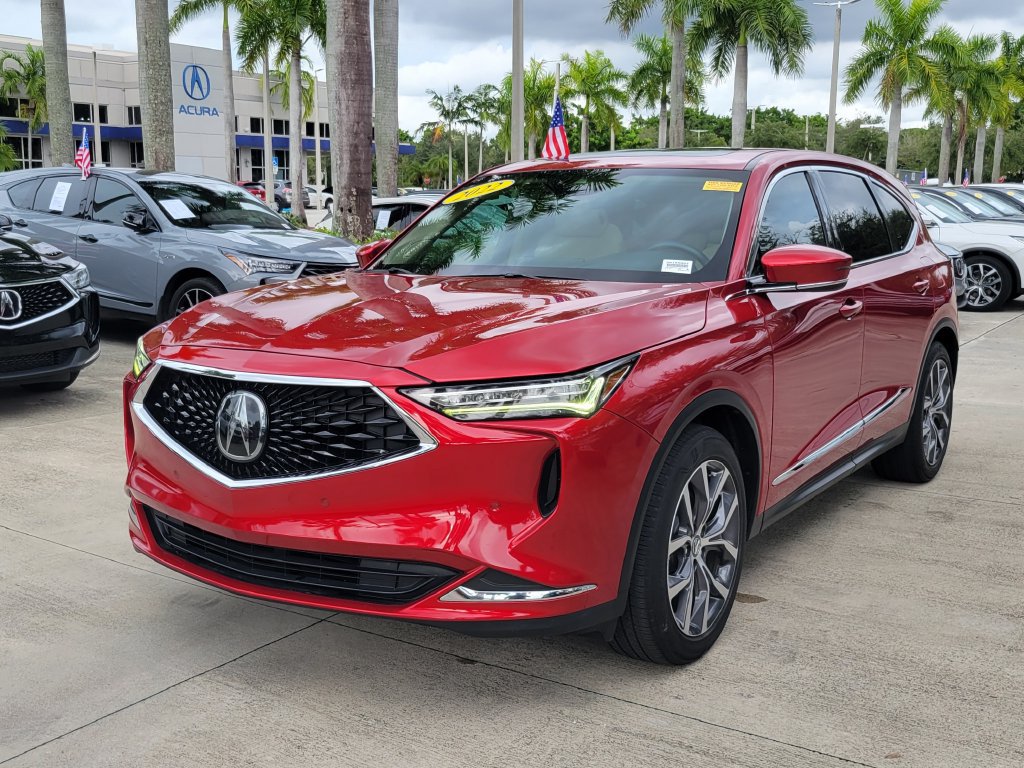 Used 2022 Acura MDX w/ Technology Package FWD image 3