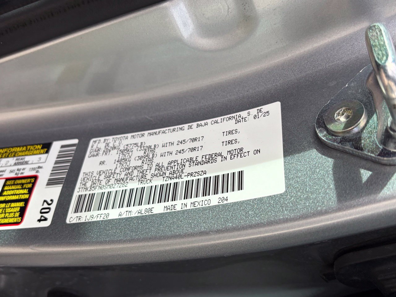 Used 2025 Toyota Tacoma SR5 RWD image 13
