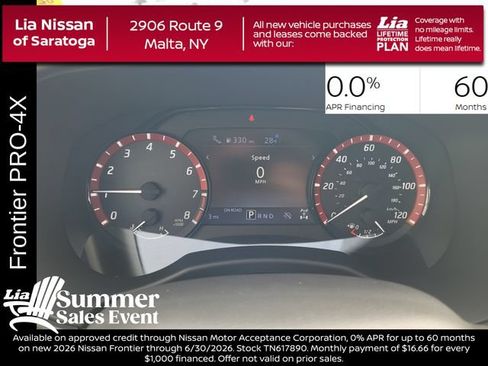 New 2026 Nissan Frontier PRO-4X w/ Pro-4x Convenience Package AWD/4WD image 21